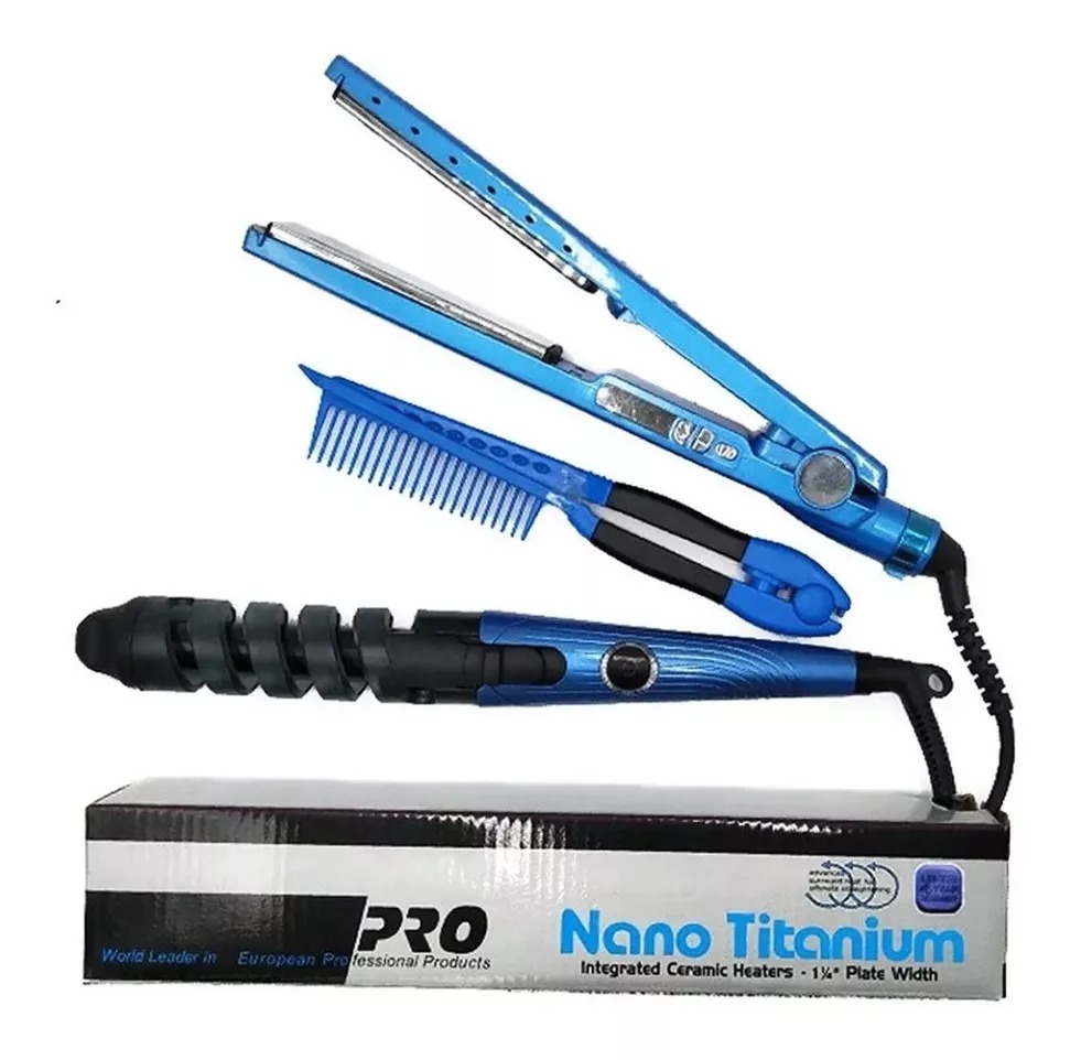 Miniatura 4 de Combo NanoTitanium+Cepillo Voluminizador