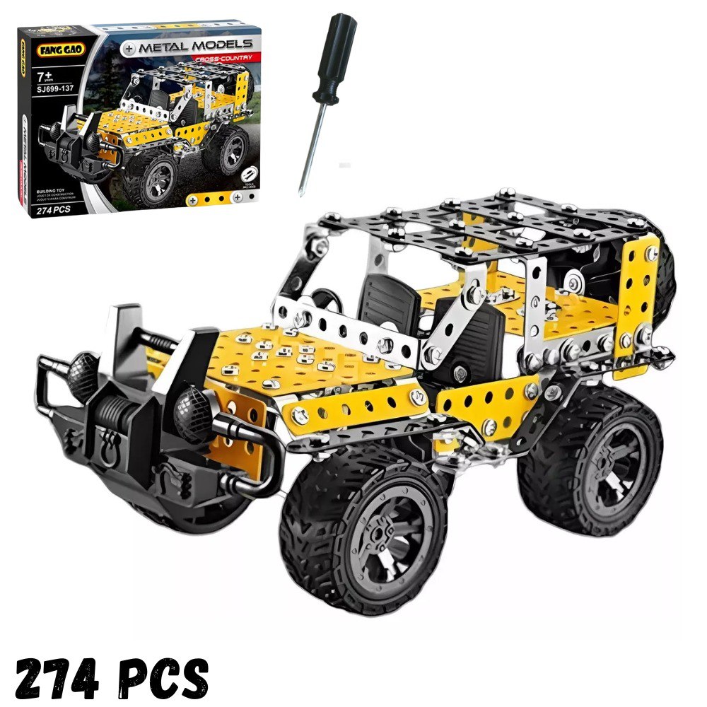 Miniatura 2 de Carro Armable Jeep Armatodo 274 Piezas