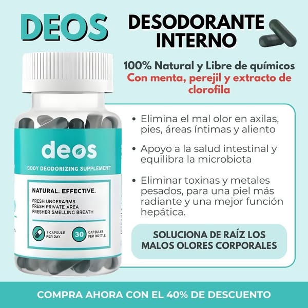 Miniatura 3 de DEOS DESODORANTE ORGANIC PRO