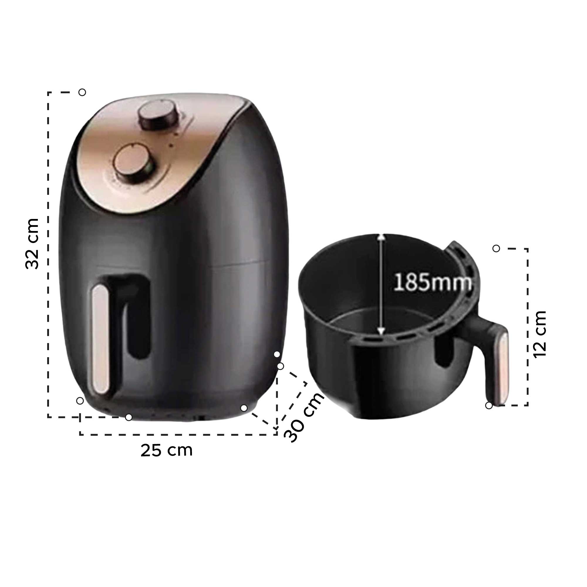 Miniatura 2 de Air Fryer 3.2 Litros