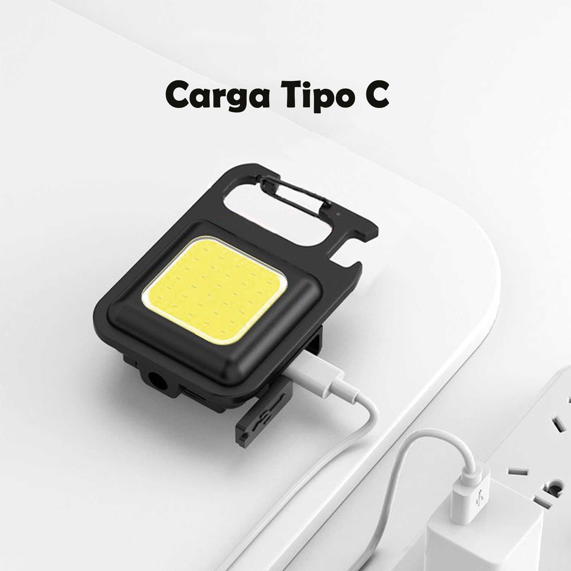 Miniatura 13 de Mini Linterna Llavero Potente Recargable