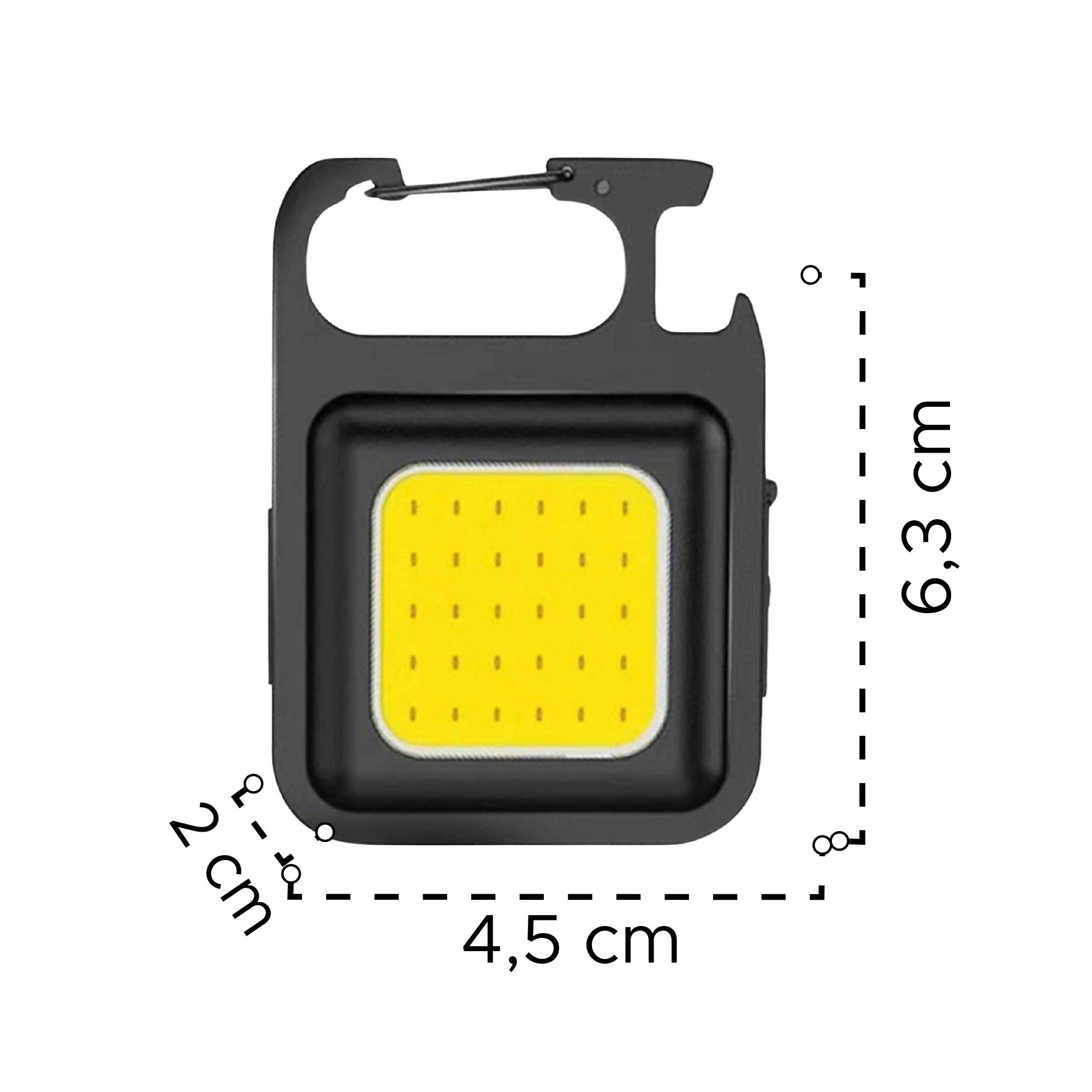 Miniatura 2 de Mini Linterna Llavero Potente Recargable