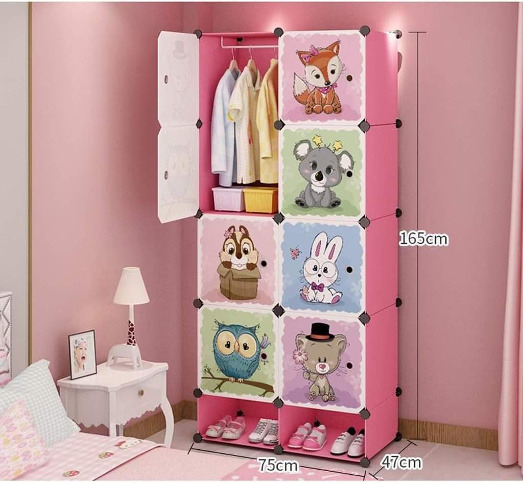 🧸 Armario Infantil Con Zapatero - ¡Organiza y Decora! 👟