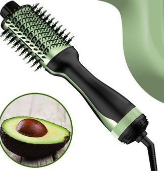🌟 Cepillo Secador Aguacate: Belleza Rápida y Efectiva