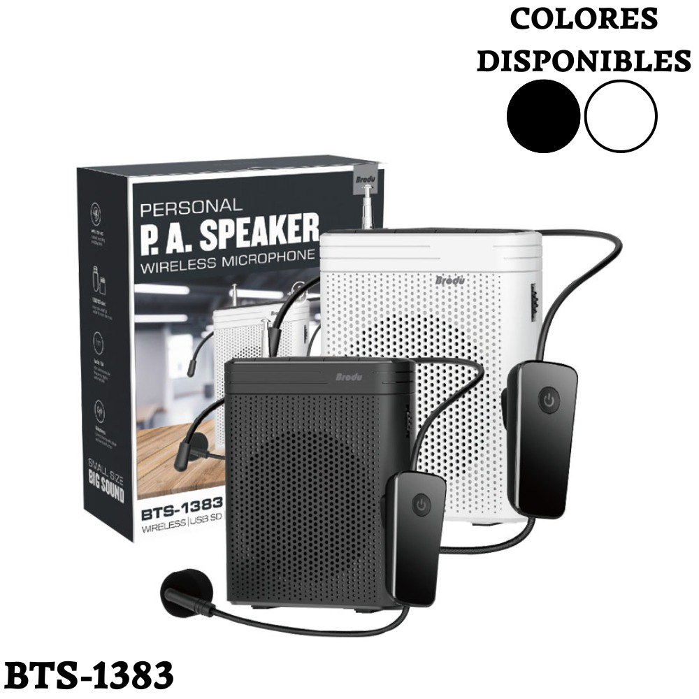 Miniatura 2 de Radio Parlante Con Perifoneo Brodu BTS-1