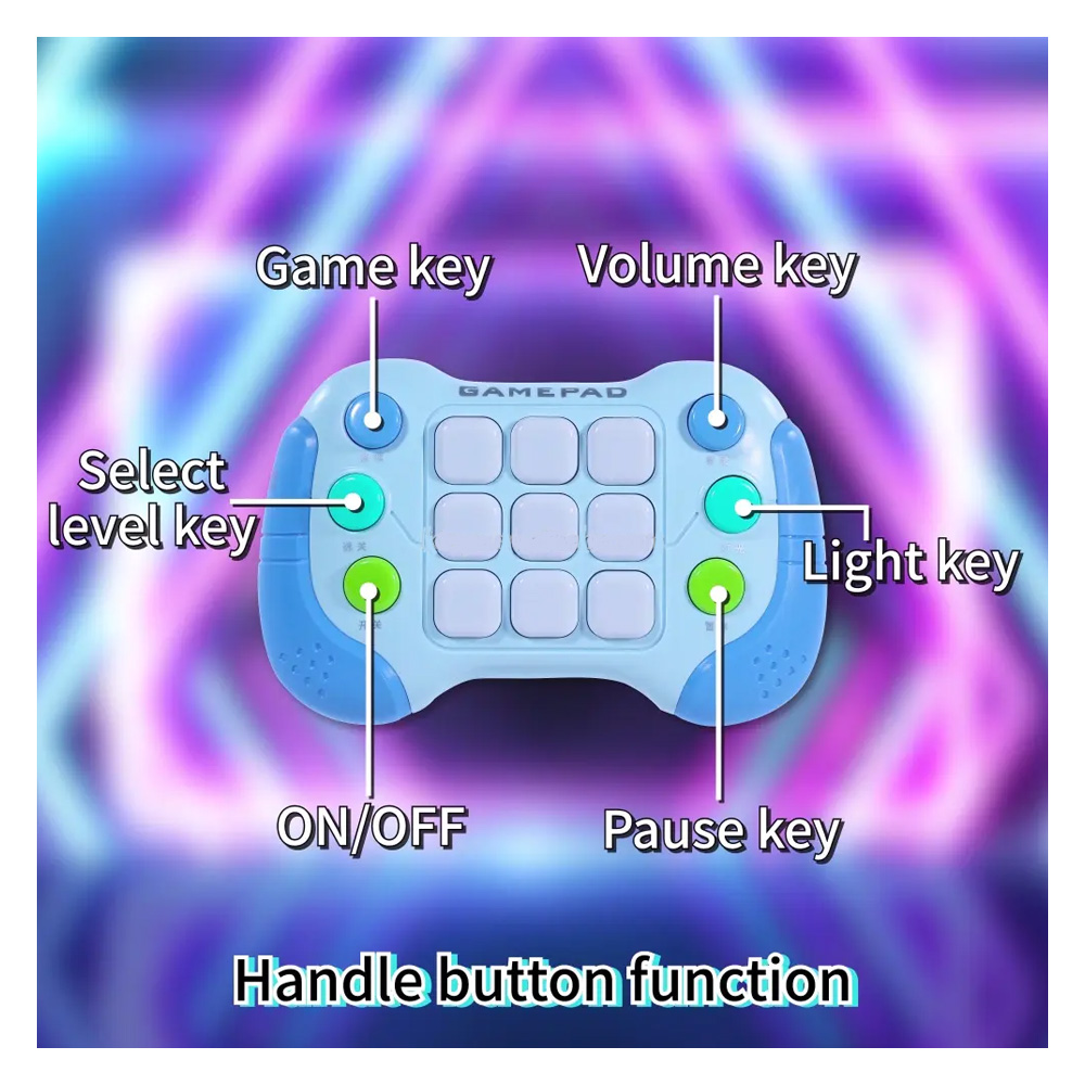 🎮 Consola Game Pad Luces & Sonido - Diversión sin límites! 🎉 5