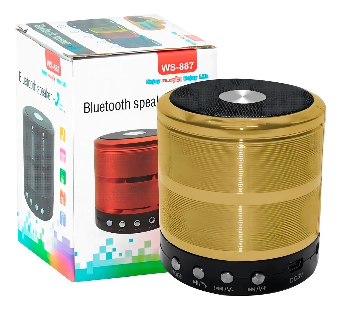 Miniatura 3 de Mini Parlante Bluetooth Recargable Ws-88