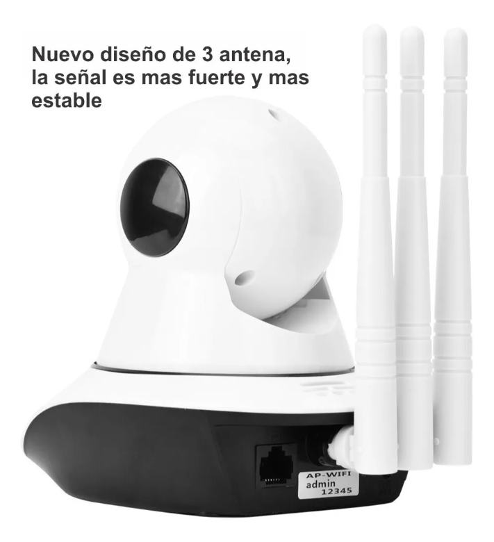 Miniatura 6 de Cámara De Seguridad Ip Wifi 3 Antenas