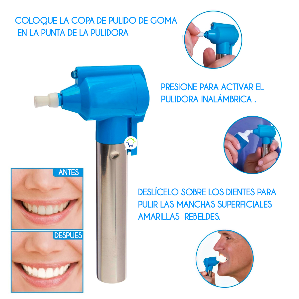Kit Limpiador Dental Blanqueador KIT314