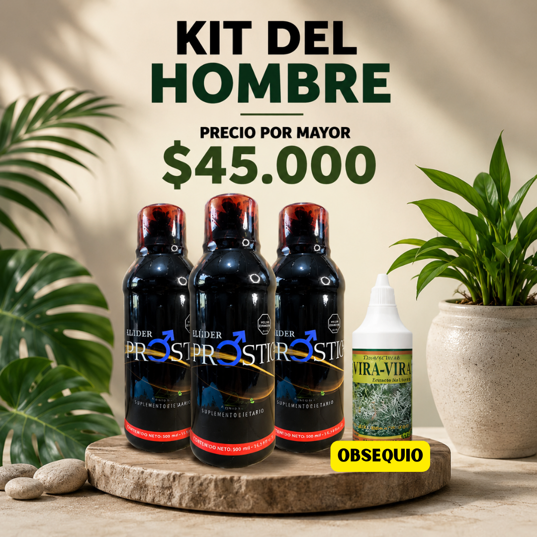 Kit Vitalidad Masculina Premium