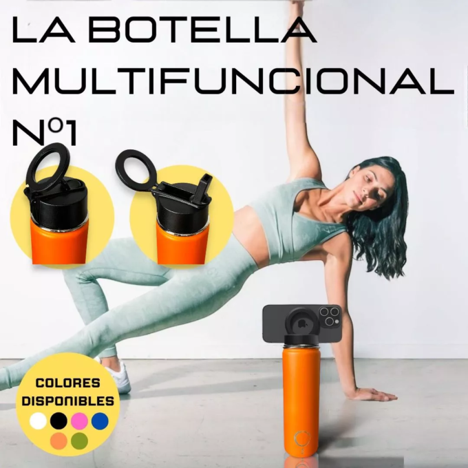 Miniatura 3 de Termo con soporte magnético para celular