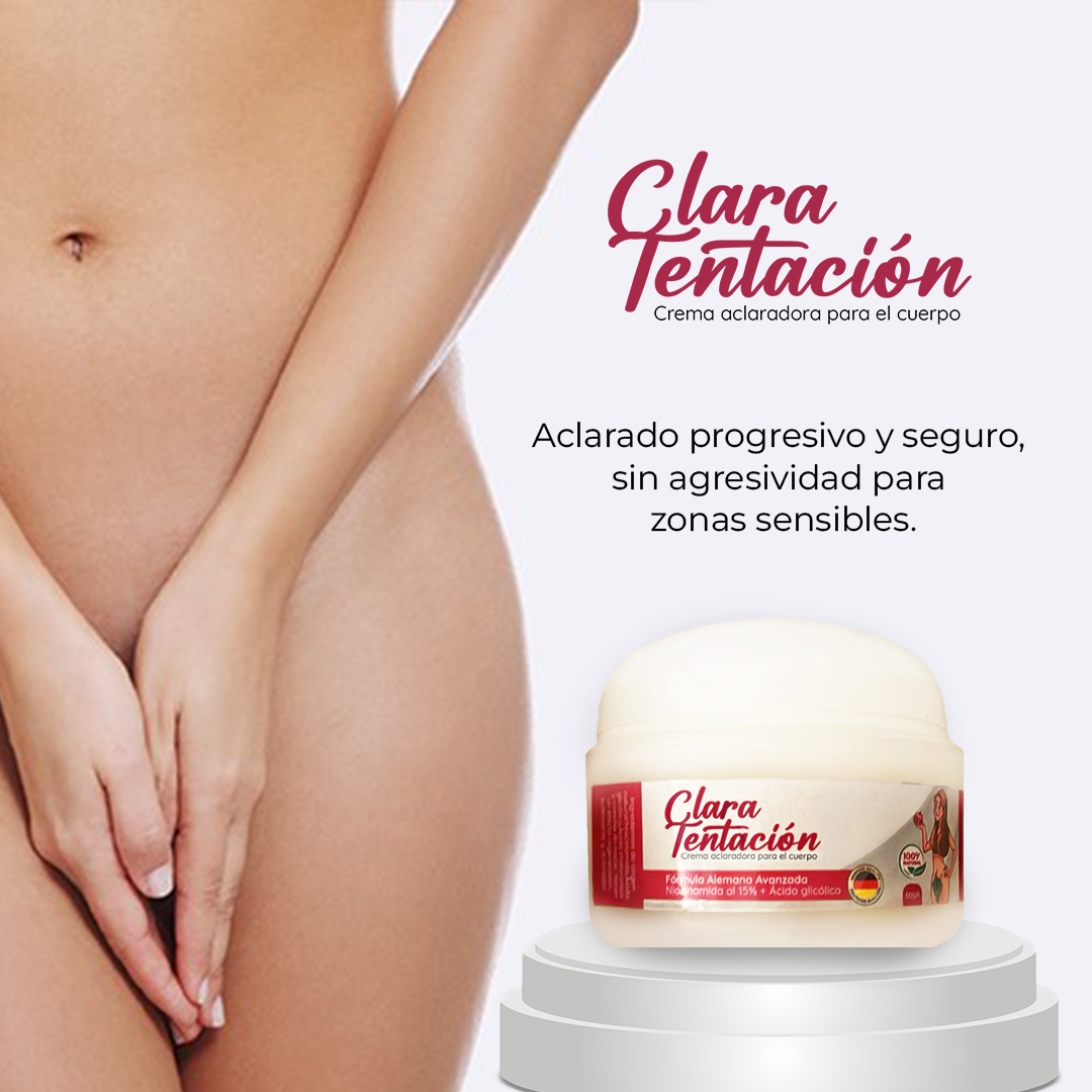 Clara tentación crema x2