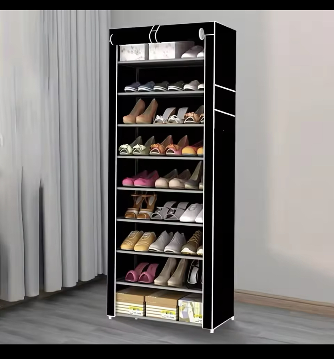 Miniatura 3 de ORGANIZADOR ARMARIO ZAPATOS 10 NIVELES