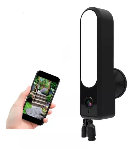CAMARA IP EXTERIOR CON LAMPARA APP TUYA