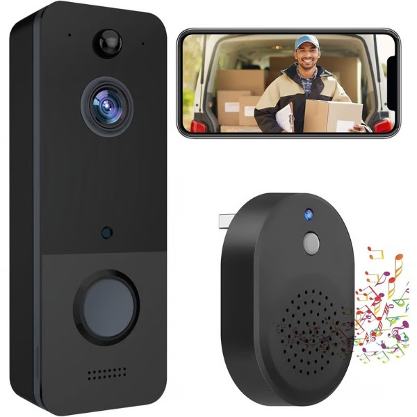 VIDEO PORTERO WIFI RECARGABLE U8