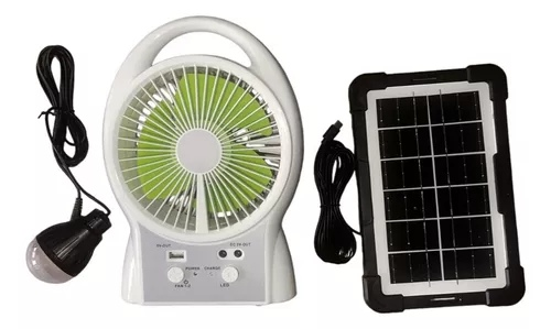 VENTILADOR SOLAR 6" GD-8026