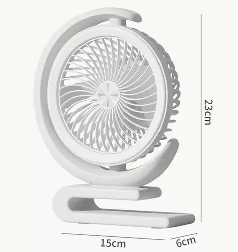 VENTILADOR RECARGABLE PORTATIL F009