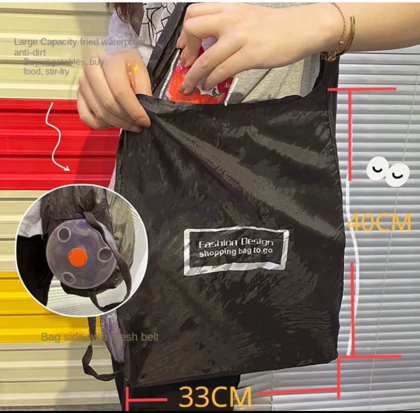 Bolsa De Compras De Enrollar Plegable