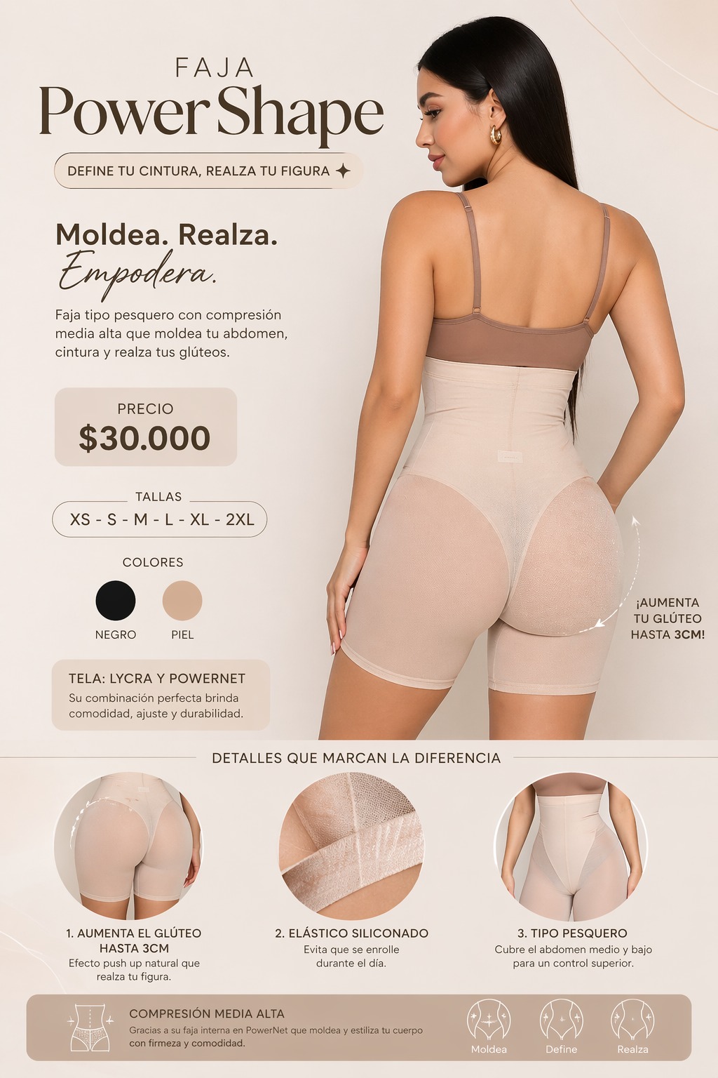 Faja PowerShape Curve