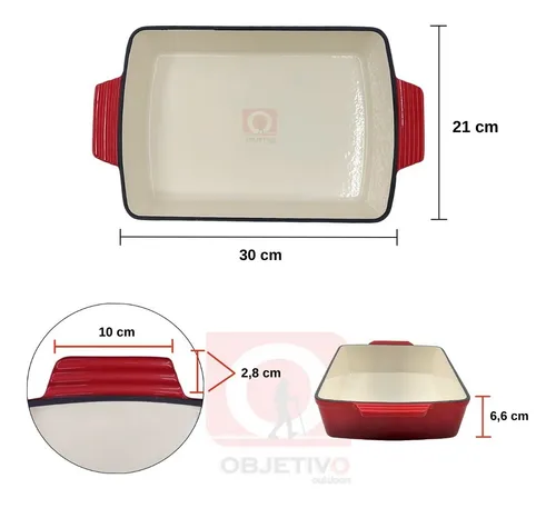 Miniatura 3 de Bandeja de Hierro Fundido Esmaltado