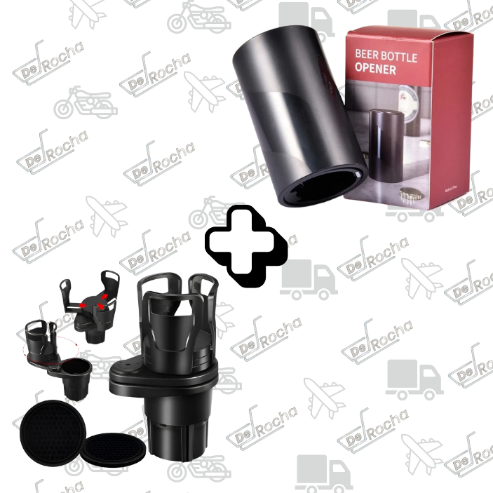 combo destapador+portavasos