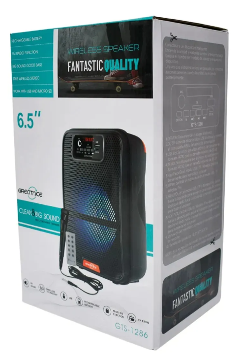 Miniatura 3 de Parlante Greatnice 6.5” + Micrófono