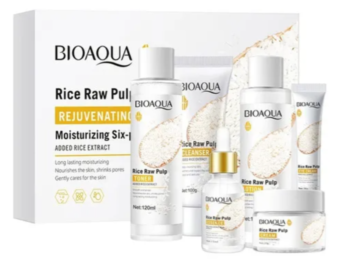 Miniatura 3 de Kit Facial De Arroz Bioaqua
