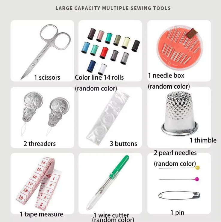 Kit Costurero Estuche Portátil Viajero