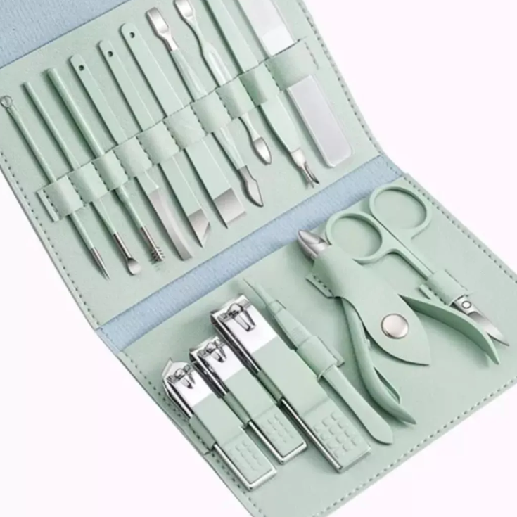 Set Manicure Pedicure Cortauñas Accesori