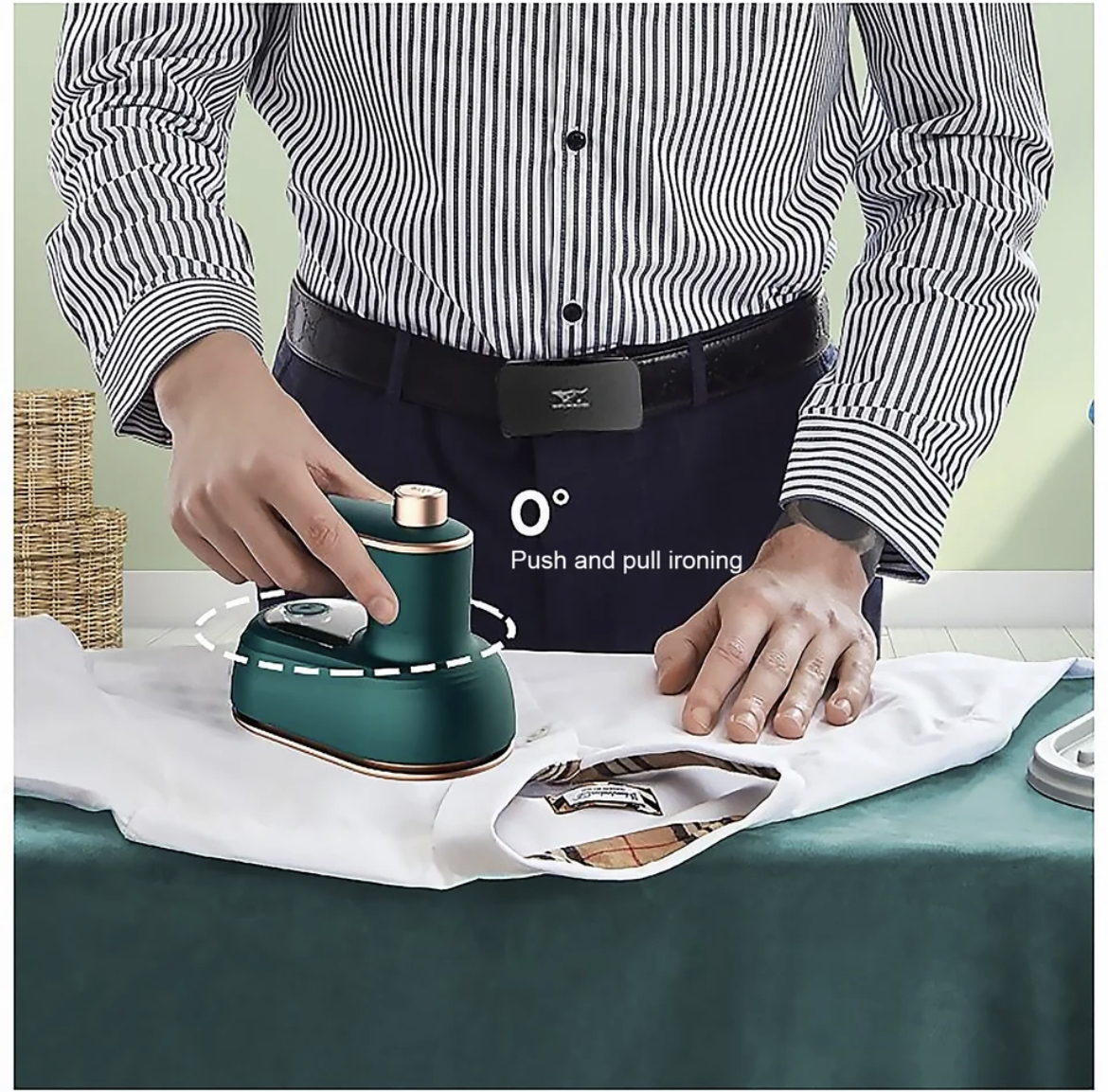 PLANCHA ROPA MINI VIAJERA PORTATIL