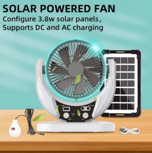 Miniatura 3 de VENTILADOR SOLAR  8" GD-8027