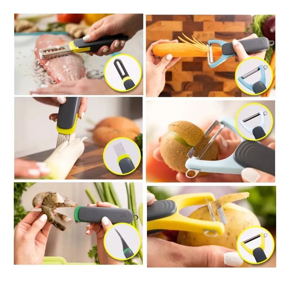 SET DE PELADORES 6 EN 1