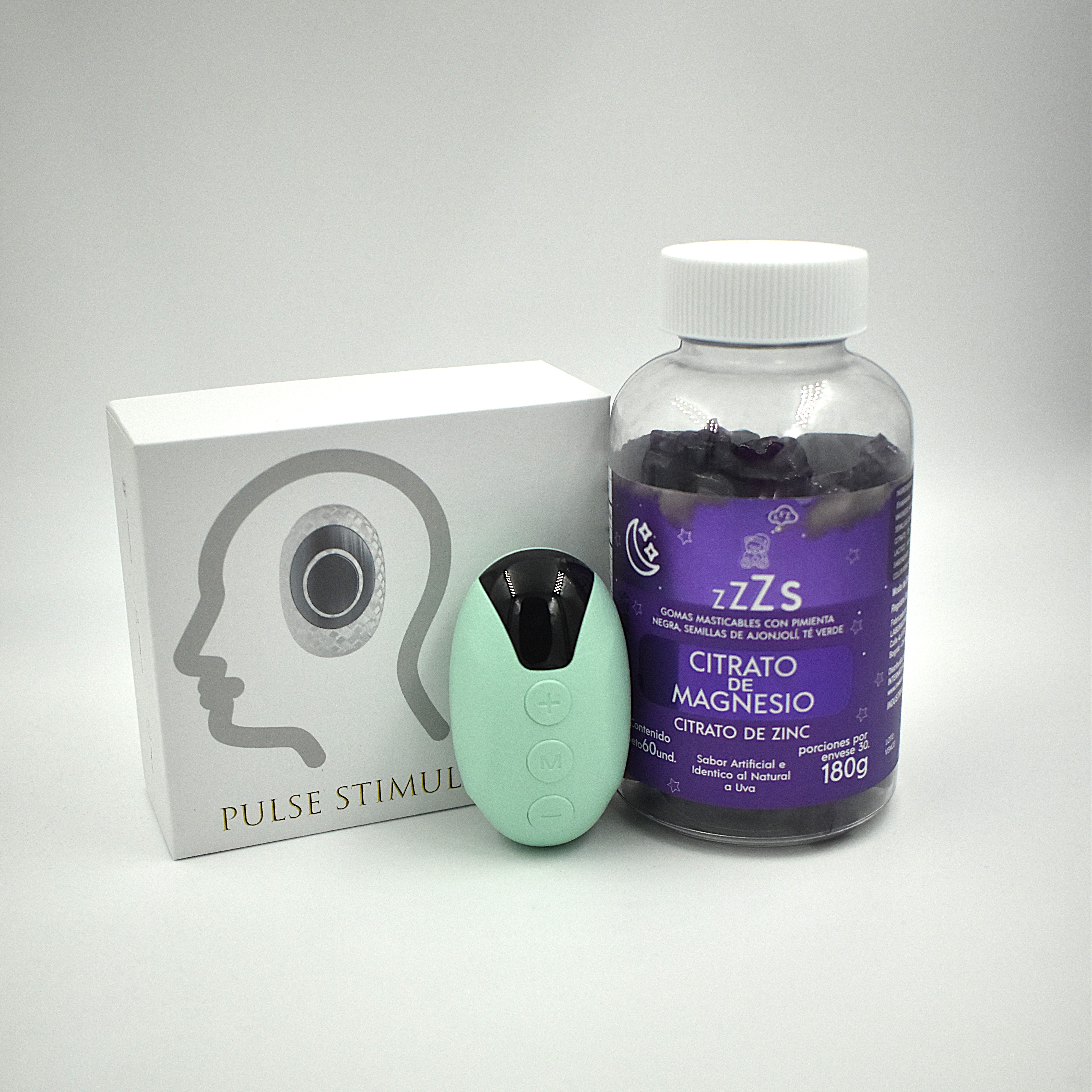 Gomitas de citrato+Dispositivo de calma