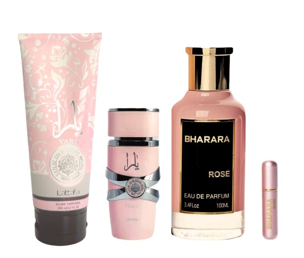 DUO ROSE (KIT YARA,BHARARA ROSE ESTUCHE)