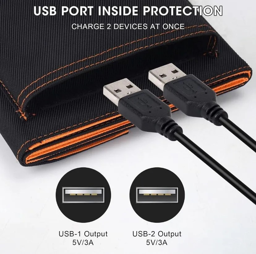 Miniatura 2 de Panel Solar Plegable 10w Portatil