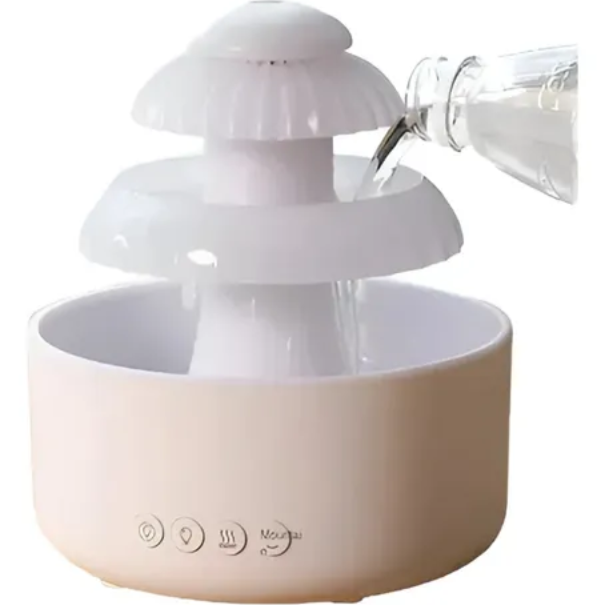 Miniatura 2 de Humidificador Con Fuente Iluminación Led