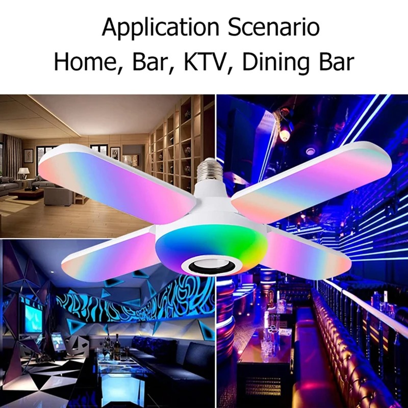 Miniatura 4 de Bombillo Parlante 4 Aspas Parlante