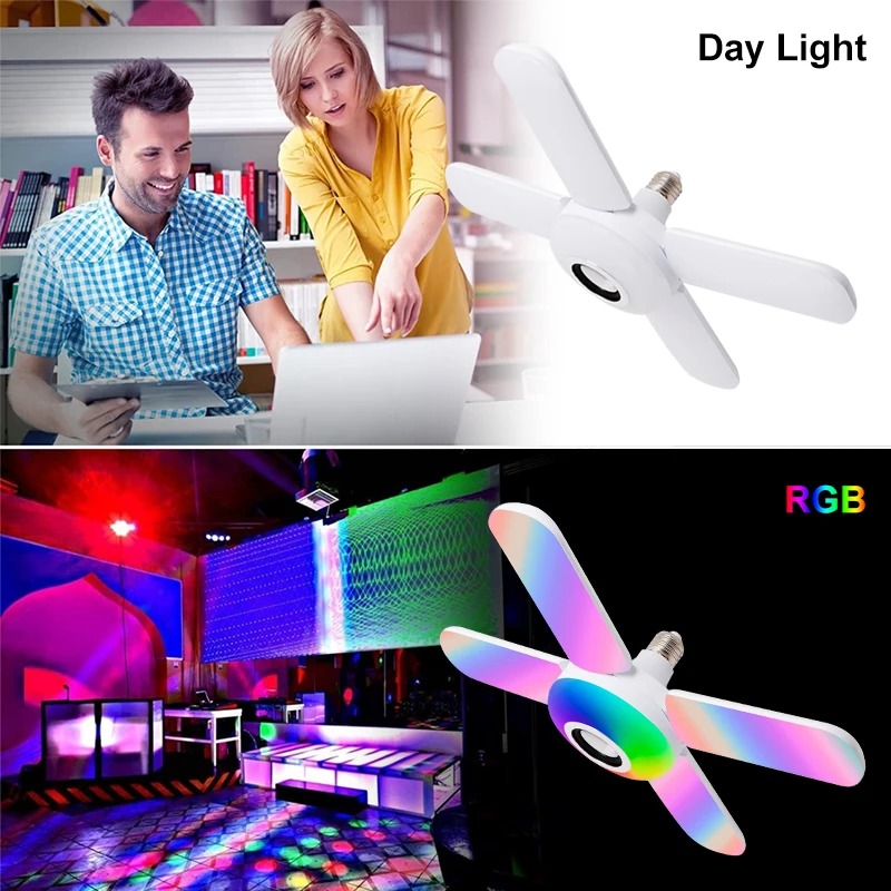 Miniatura 3 de Bombillo Parlante 4 Aspas Parlante