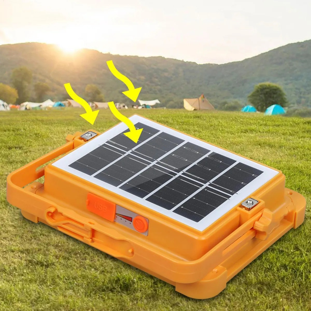 Miniatura 6 de Reflector Lampara Led Portátil Solar