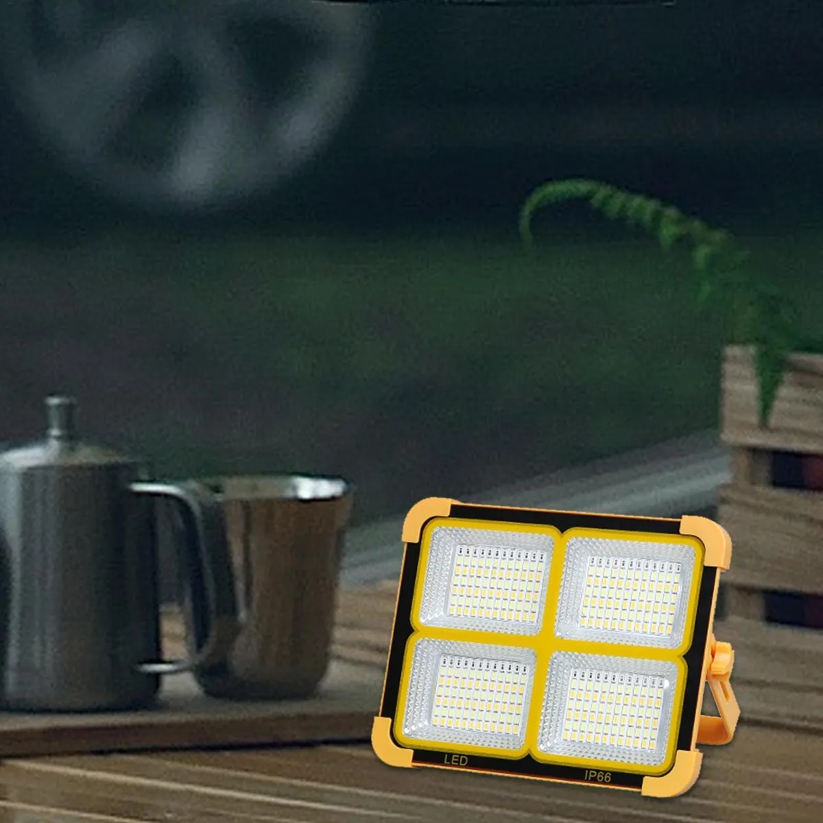 Miniatura 2 de Reflector Lampara Led Portátil Solar