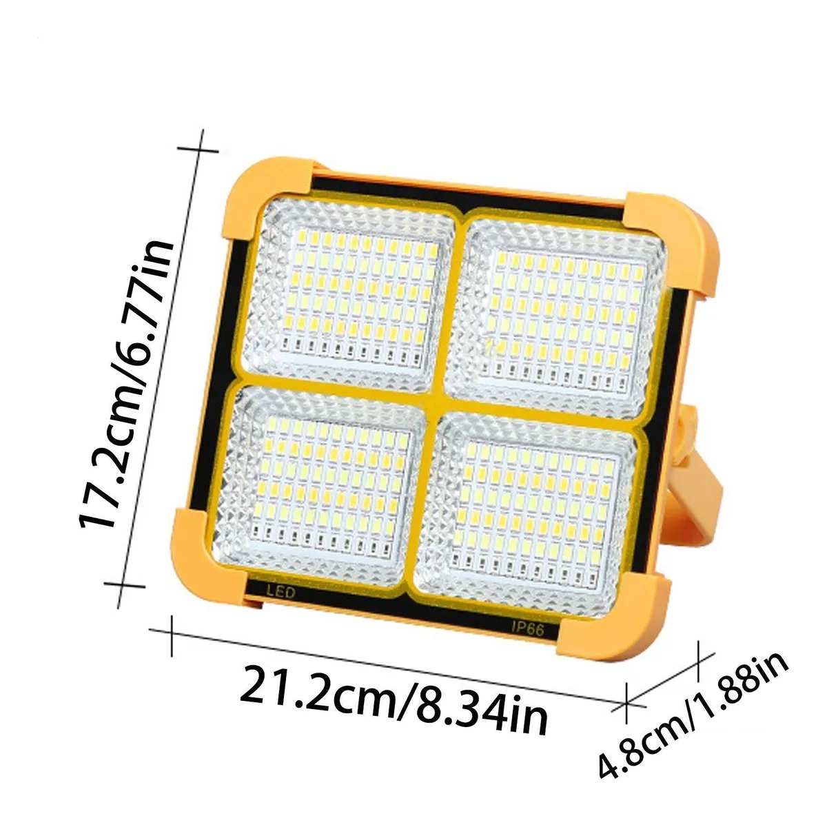 Reflector Lampara Led Portátil Solar