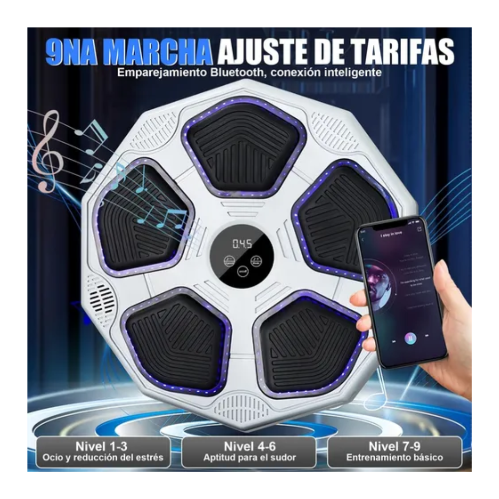 ¡Entrena como un campeón! 🥊 Máquina de Boxeo Electrónica para Entrenamiento 2