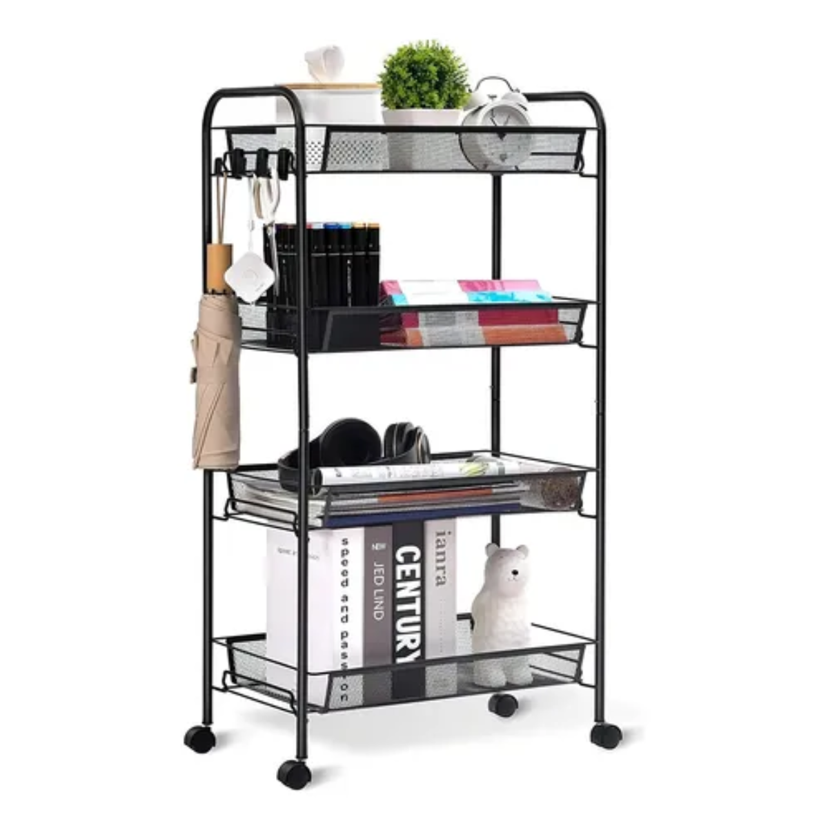 Organizador Multiuso Estante Con Ruedas
