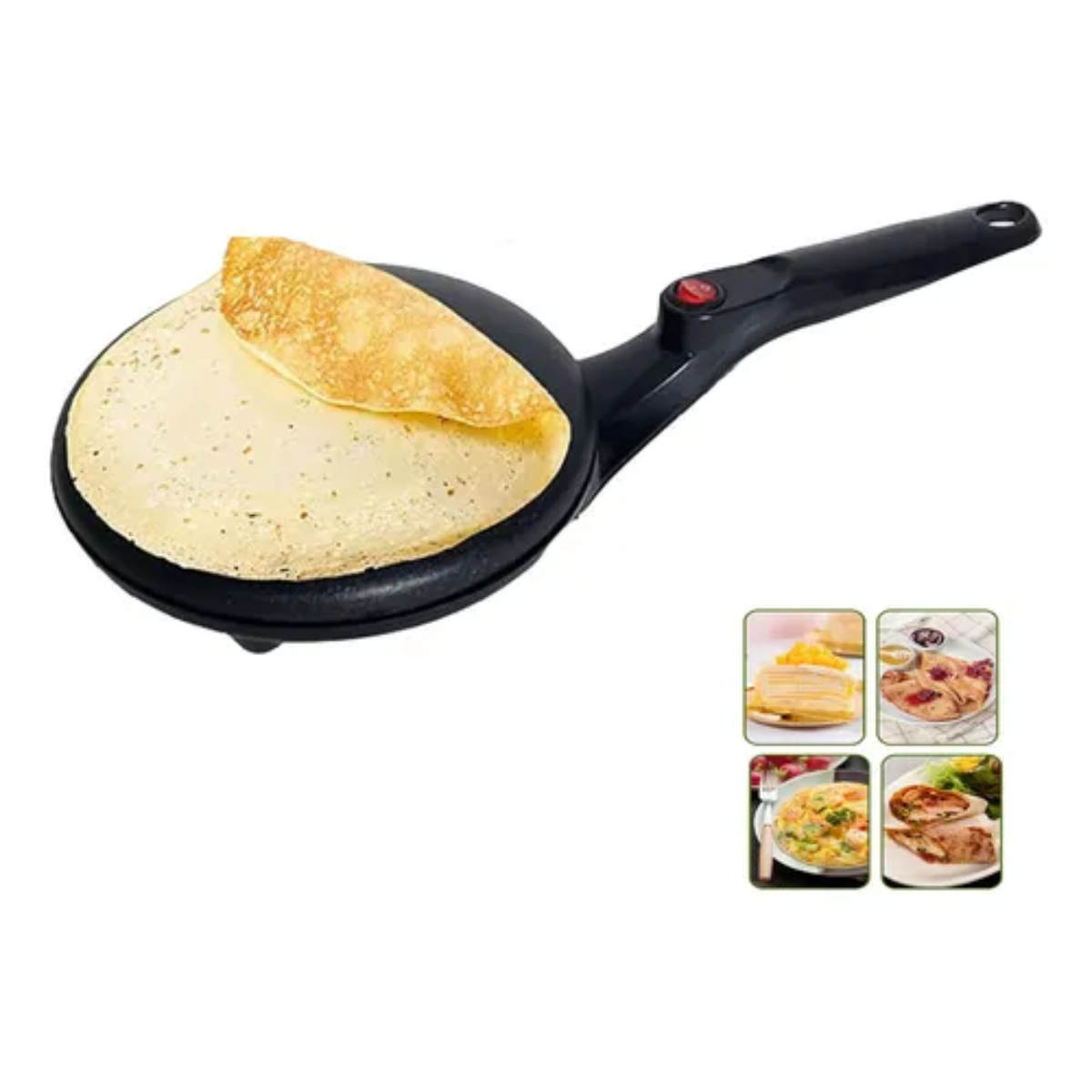 Miniatura 3 de Maquina Electrica Crepes Crepera