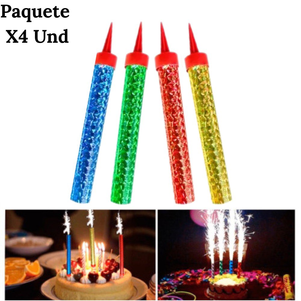 Miniatura 2 de Velas Volcan Sin Humo 2 Paquetes X4 Unid