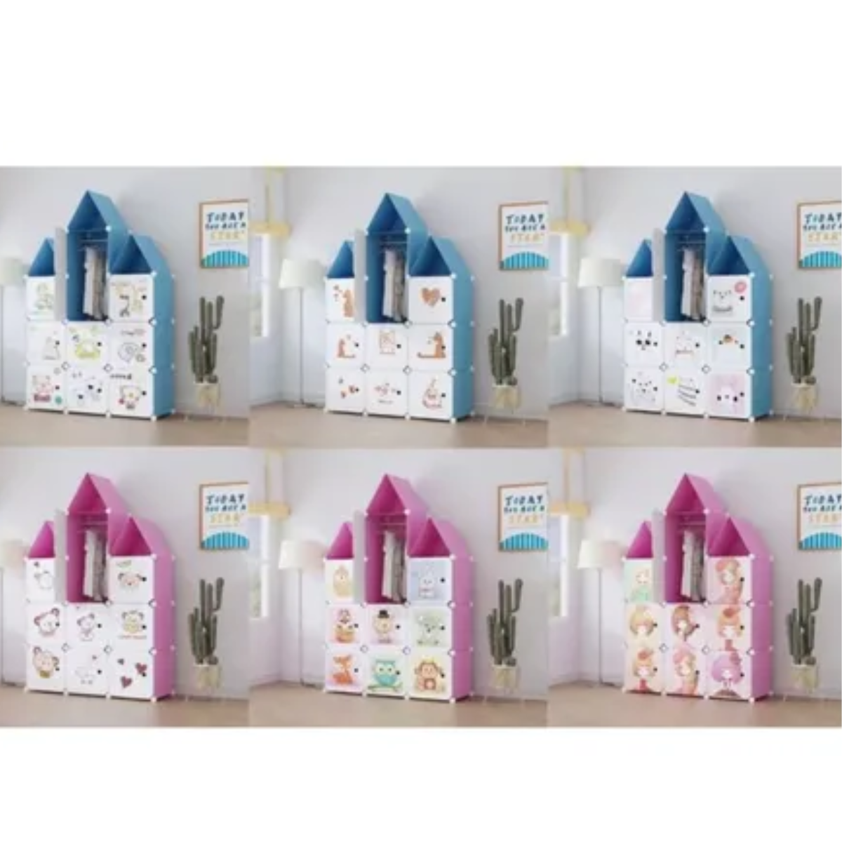 Miniatura 2 de Closet Modulos Castillos Infantil