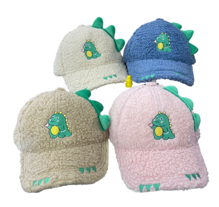 DI Gorra Infantil Dino Peluda