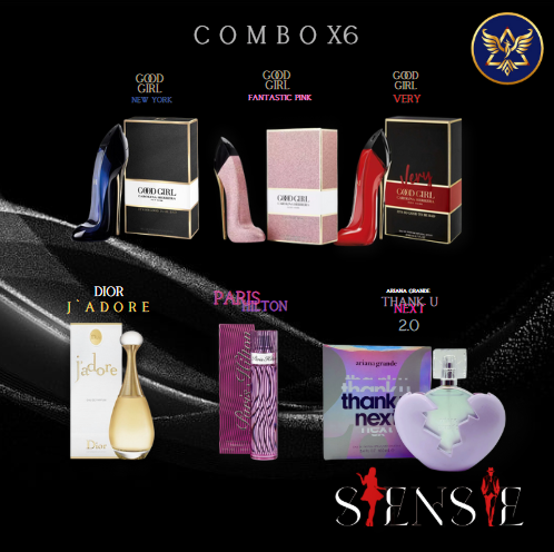 Combo de 6 clásicos (Dama)