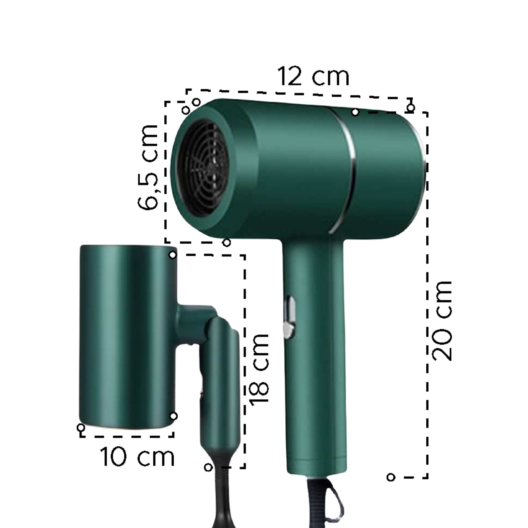 Miniatura 2 de Secador de pelo portatil plegable