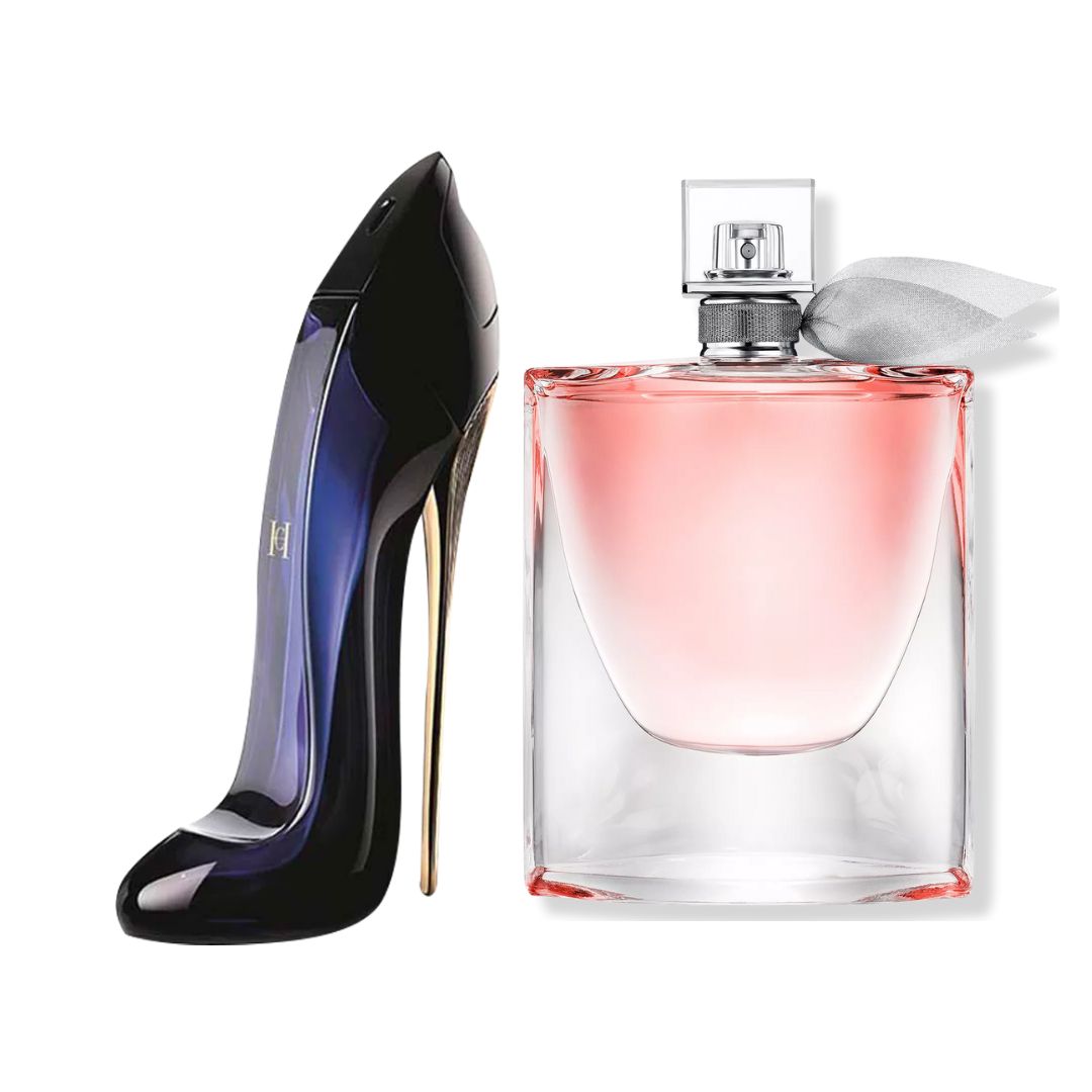 PERFUMES GOOD GIRL + LA VIDA ES BELLA